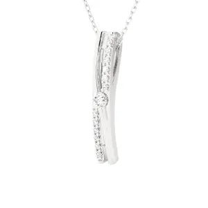 1/20  ctw Round Lab Grown Diamond Fashion Pendant