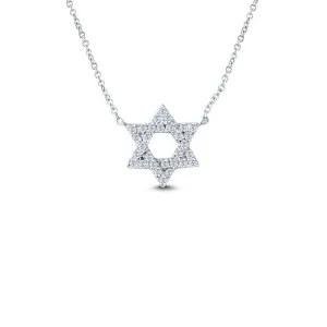 14K STAR OF DAVID NK  (151N0067)