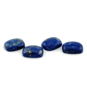 14x11mm Chilean Lapis Cushion Cabs