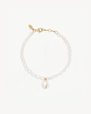 18k Gold Vermeil Forever Moments Pearl Bracelet