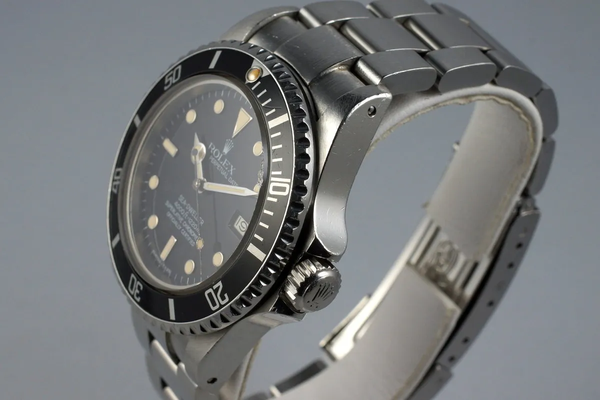 1983 Rolex Sea Dweller 16660 with Box and Papers