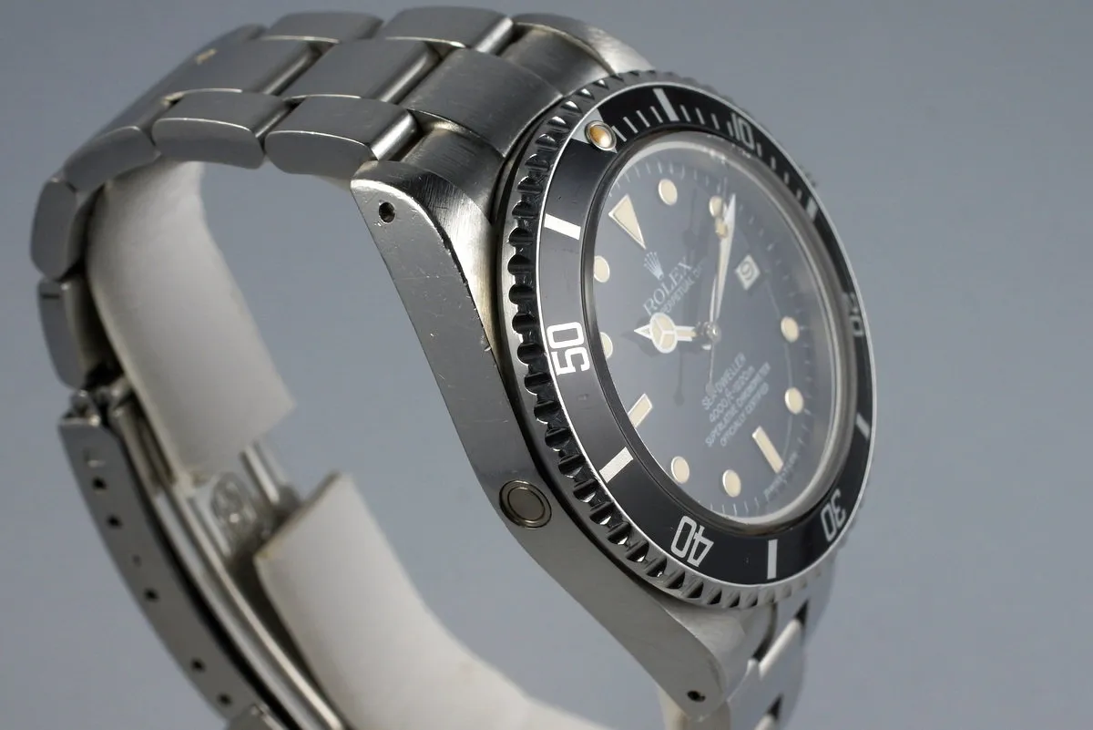 1983 Rolex Sea Dweller 16660 with Box and Papers