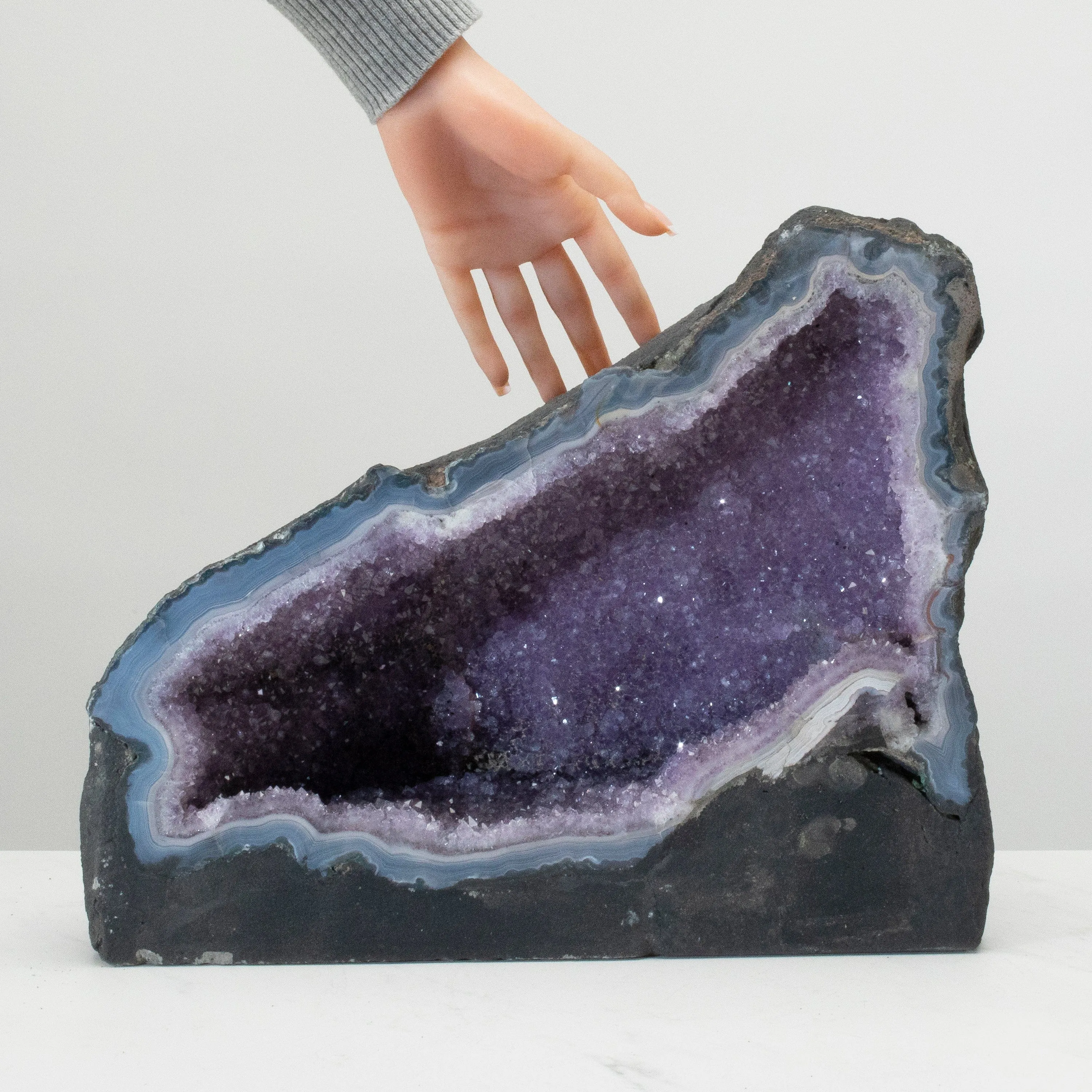 Amethyst Geode Cathedral from Brazil - 12.5" / 41.8 lbs