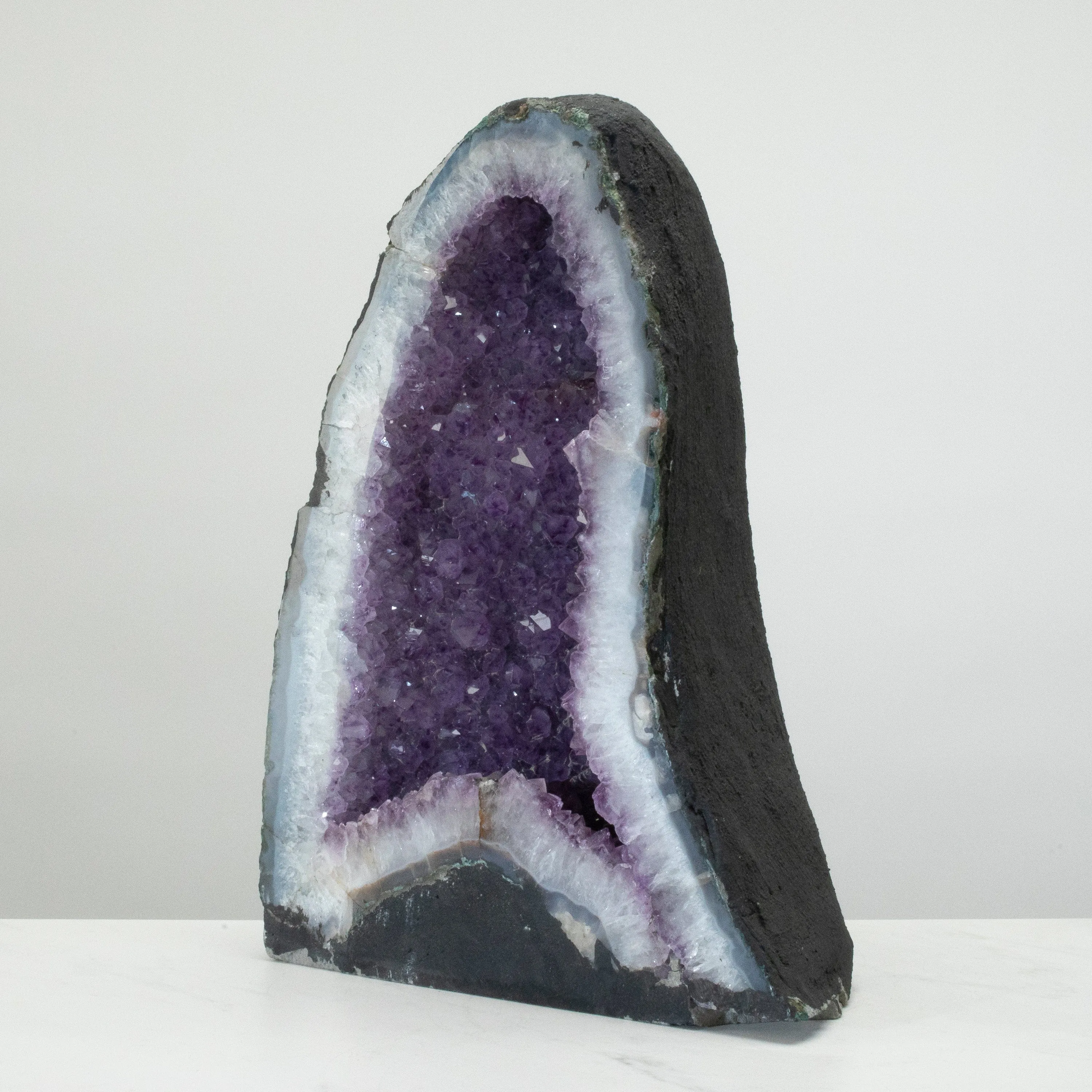 Amethyst Geode Cathedral from Brazil - 17" / 43.1 lbs