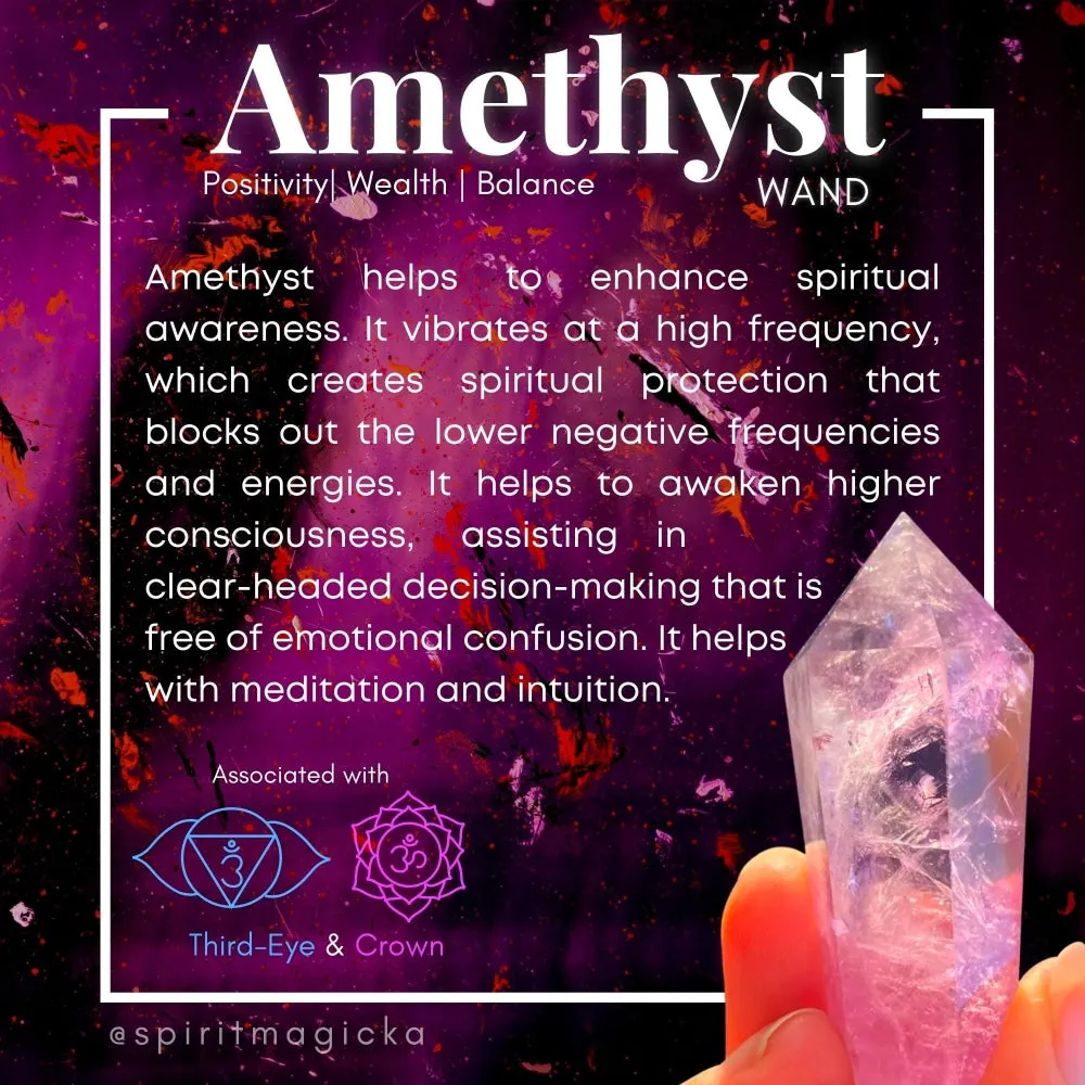 Amethyst Wand