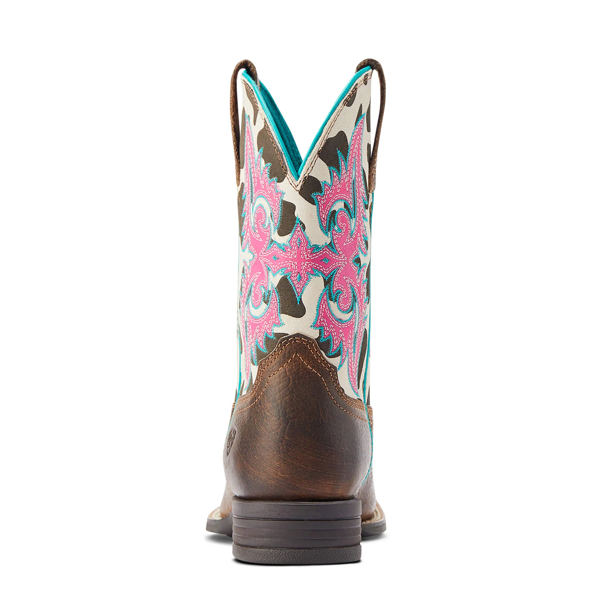 Ariat Kid's Lonestar Cowprint Western Boot