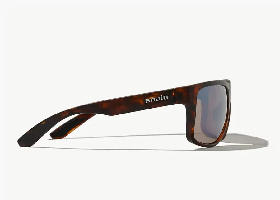 Bajio Boneville Polarized Sunglasses in Brown Tortoise Matte