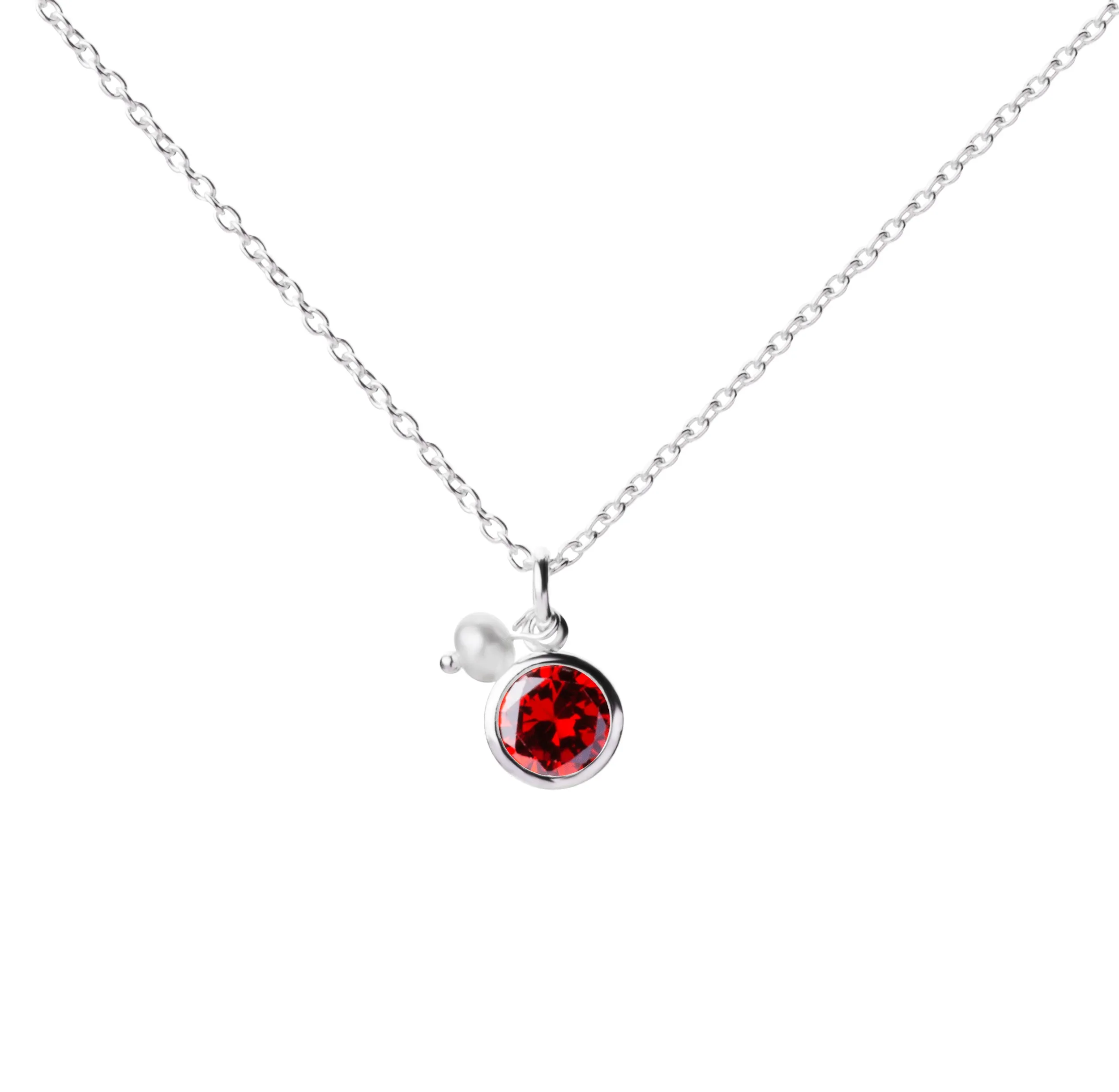 Birthstone | Necklace | January - Garnet