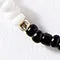 Black and White Beaded Bracelet