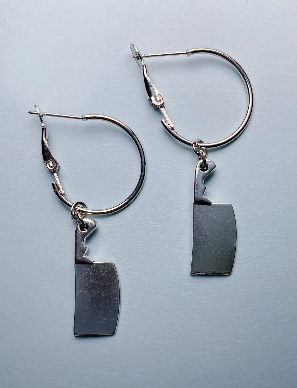 CLEAVER HOOP EARRINGS