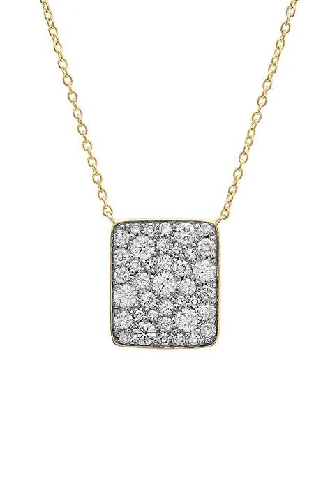 Diamond Cluster Necklace