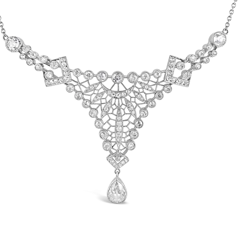 Diamond Edwardian Estate Necklace