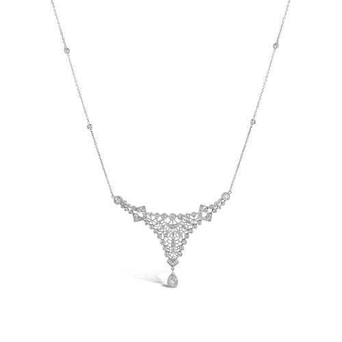 Diamond Edwardian Estate Necklace