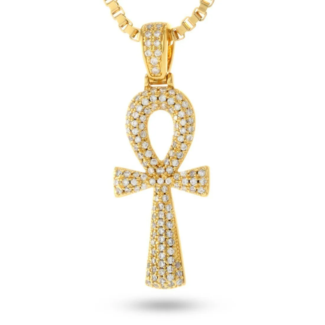 Dual Ankh Key Necklace