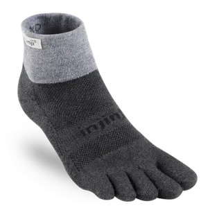 Injinji Trail Socks Midweight Coolmax Mini Crew Toe Socks