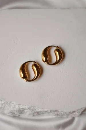 Intertwined - Hoop Earrings