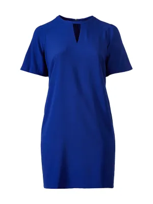 Lapis Keyhole Dress