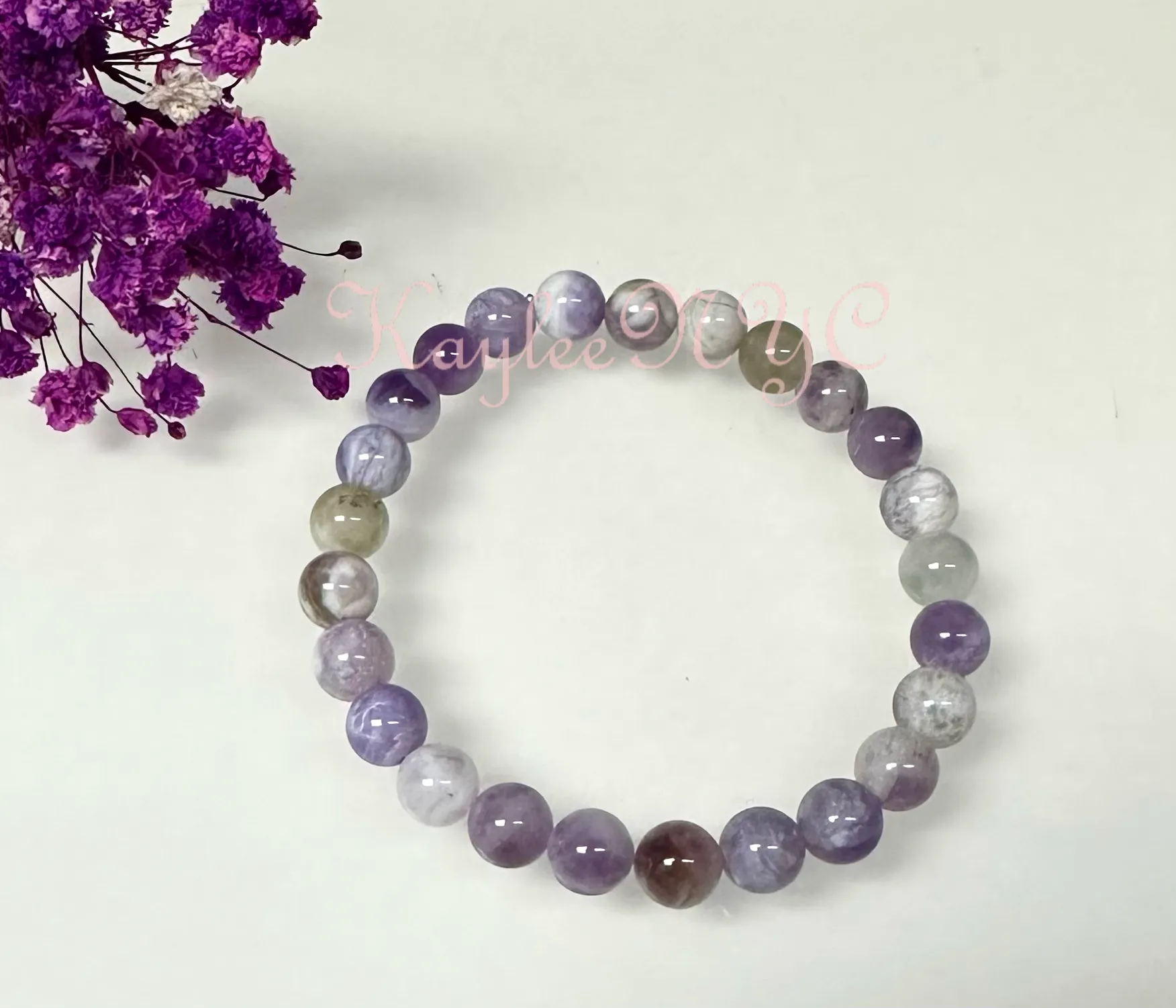 Lavender Jade Bracelet