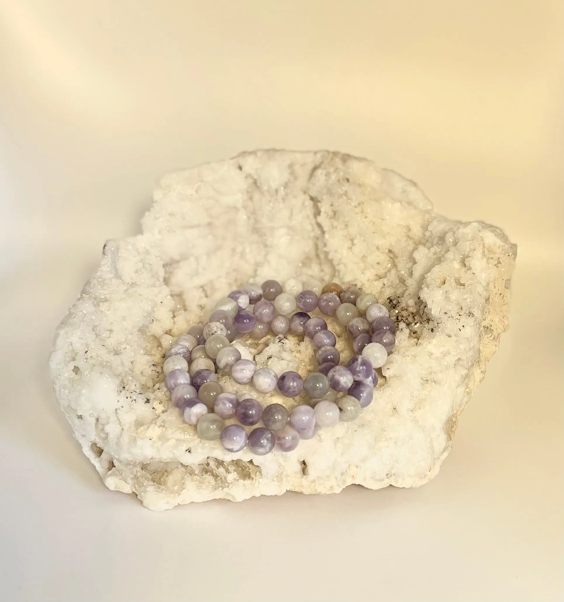 Lavender Jade Bracelet