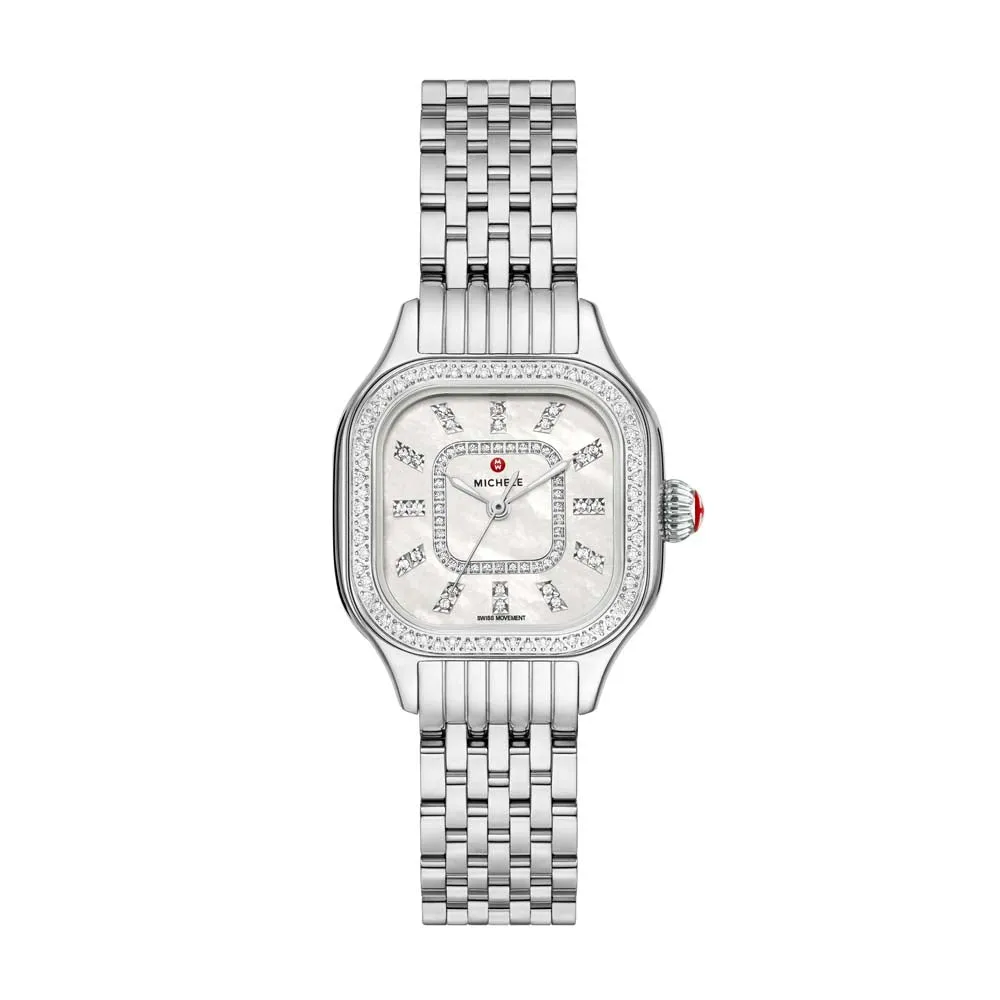 Meggie Diamond Stainless Steel Watch