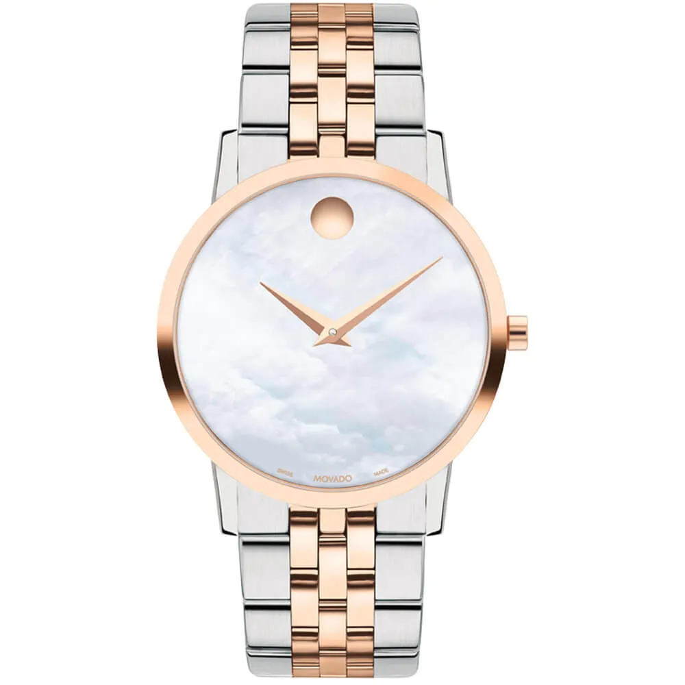 Movado Museum Classic Two Tone Women's Watch 0607629