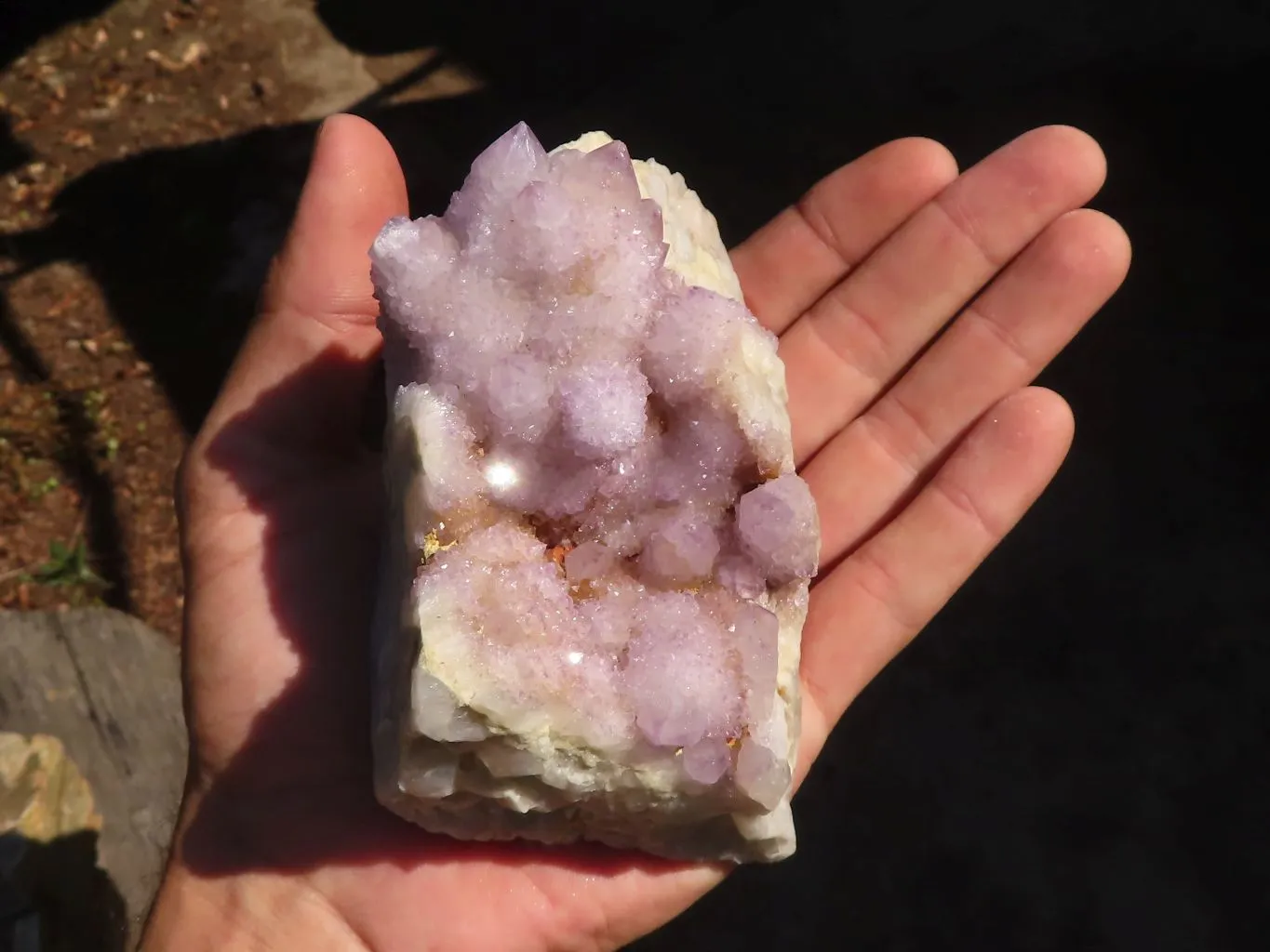 Natural Spirit Amethyst Quartz Clusters x 2 From Boekenhouthoek, South Africa