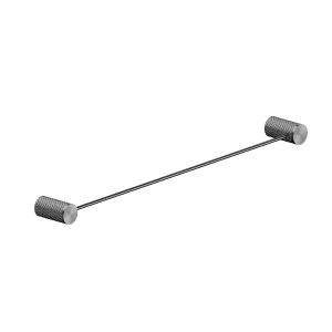 Opal Single Towel Rail 600mm Graphite 2524-GR