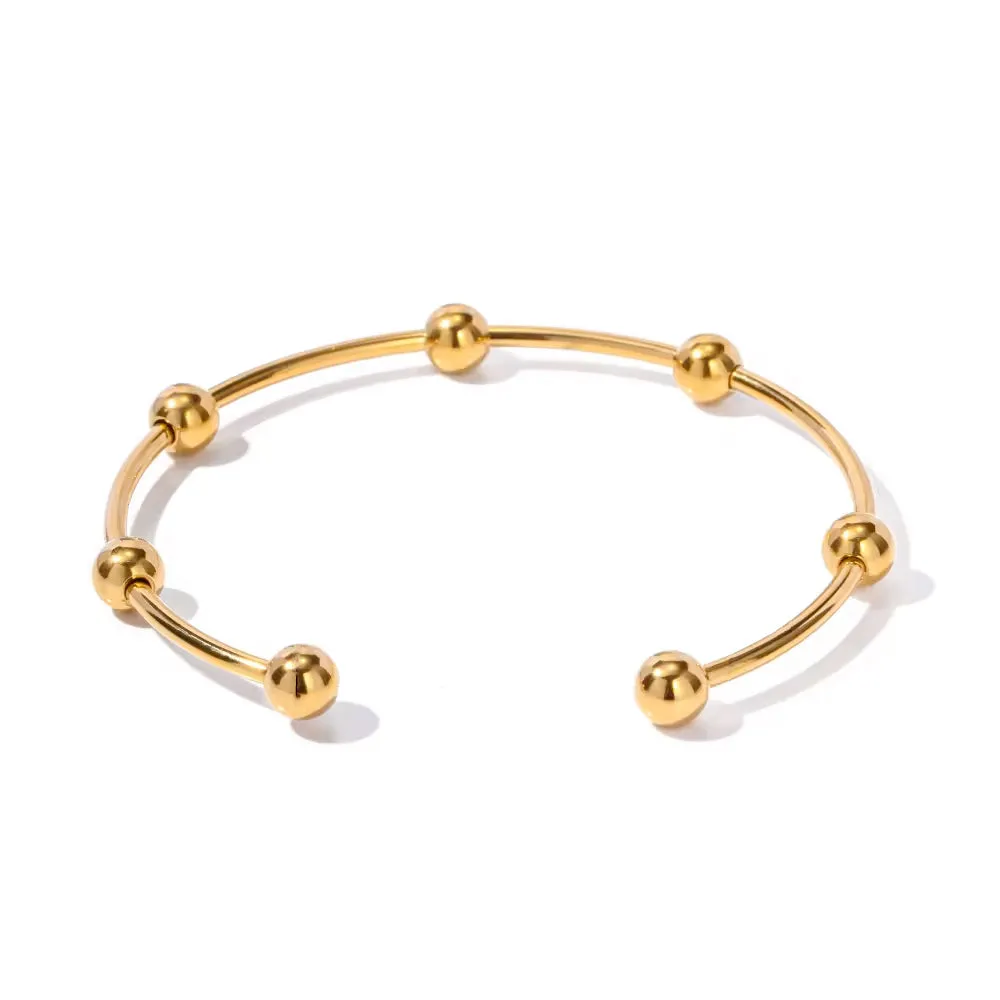 Orb Ball Cuff Bracelet