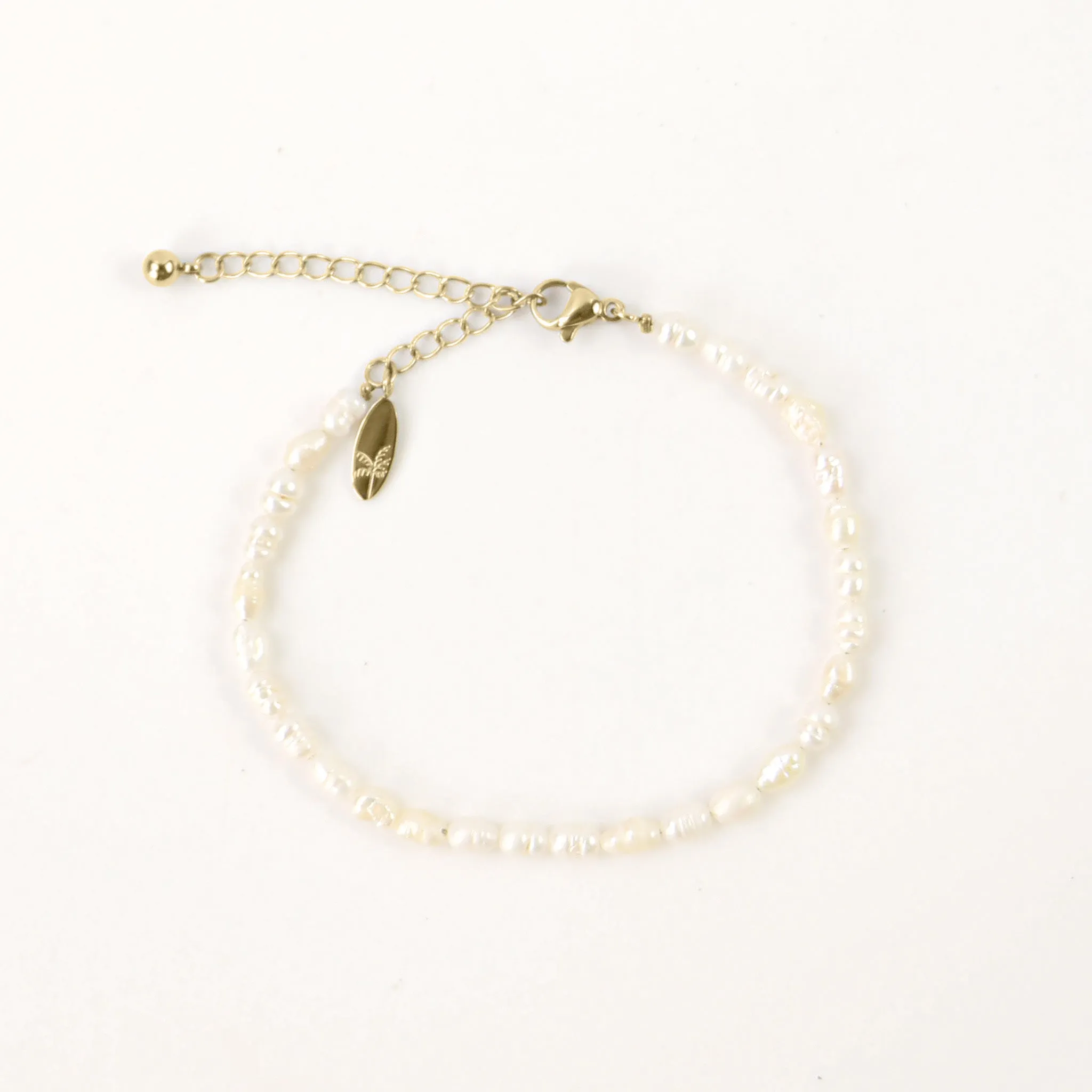 Pearl and Gold Bracelet Stack