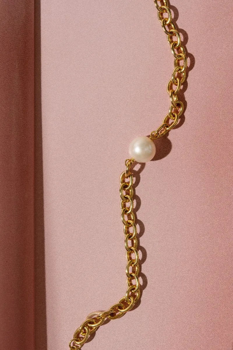 Pearl Chain Bracelet