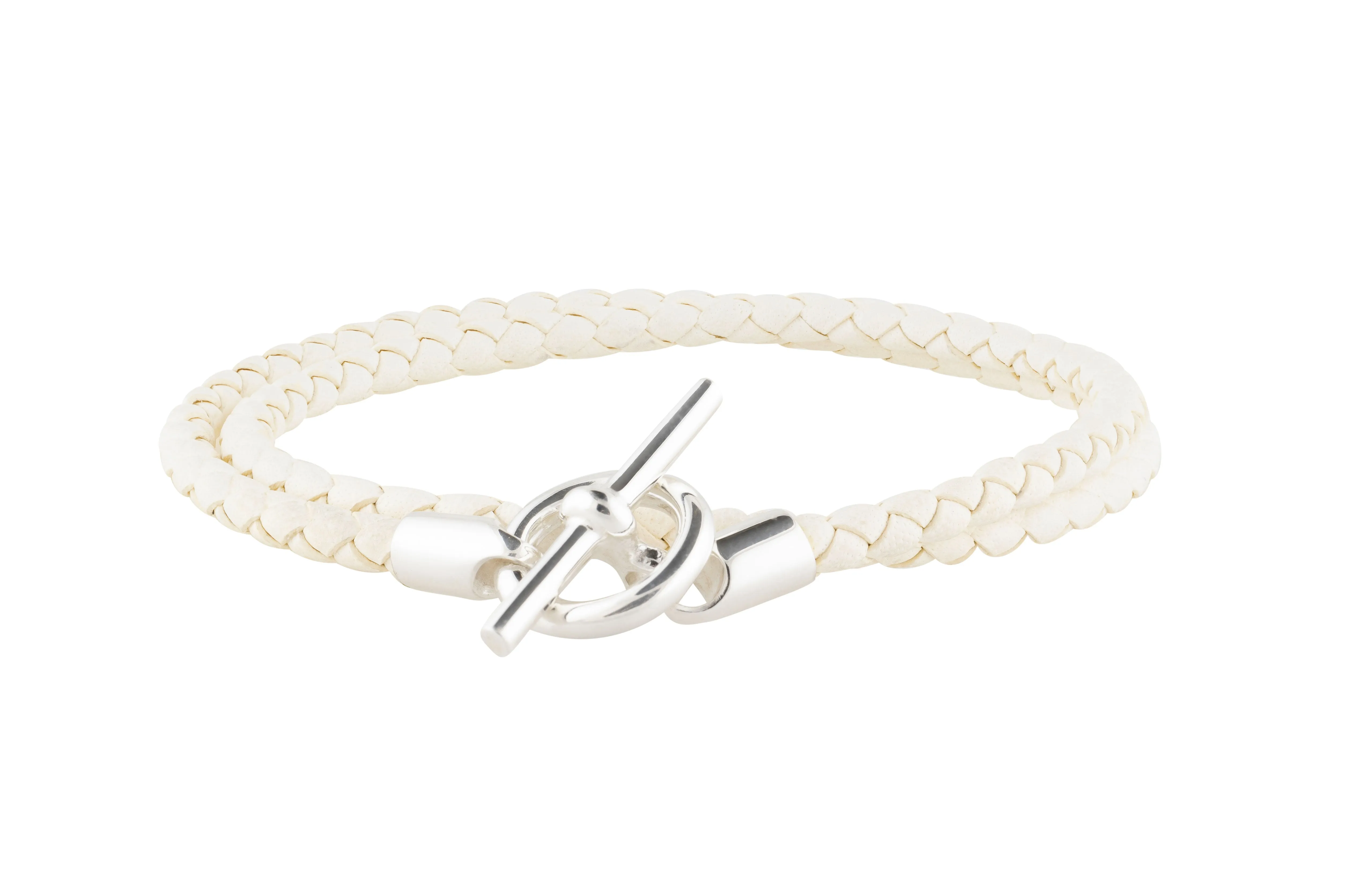 Pearl Leather Double Wrap - Illumination