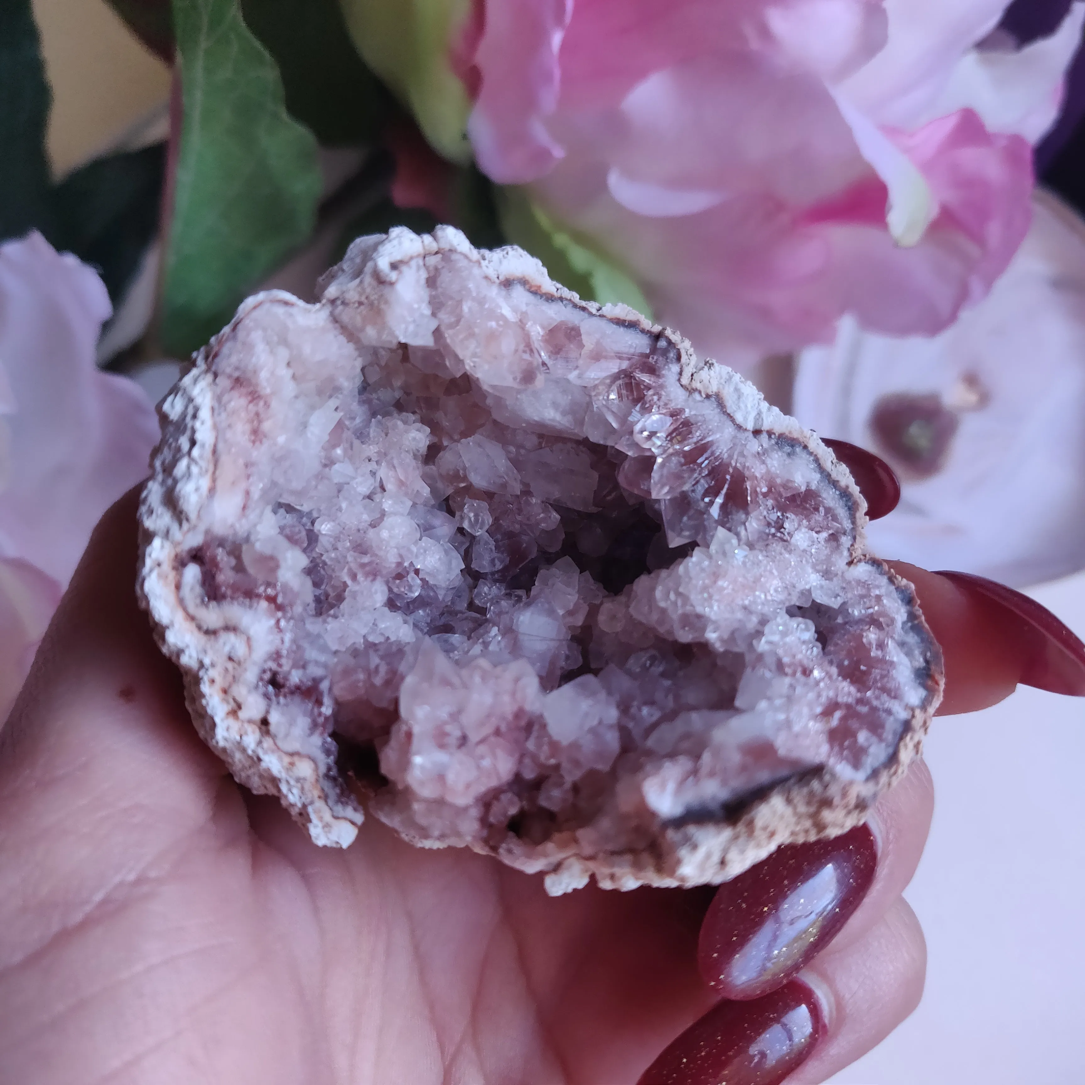 Pink Amethyst Geode (#9)