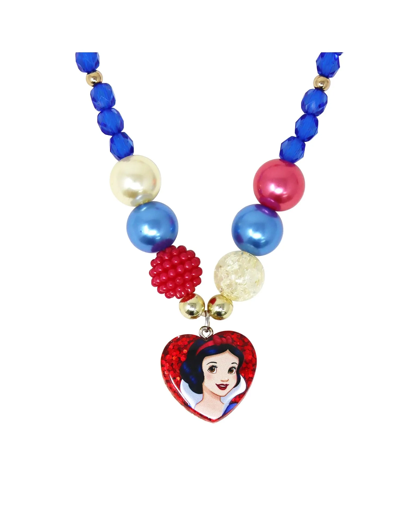 Pink Poppy Disney Snow White Necklace and Bracelet Set