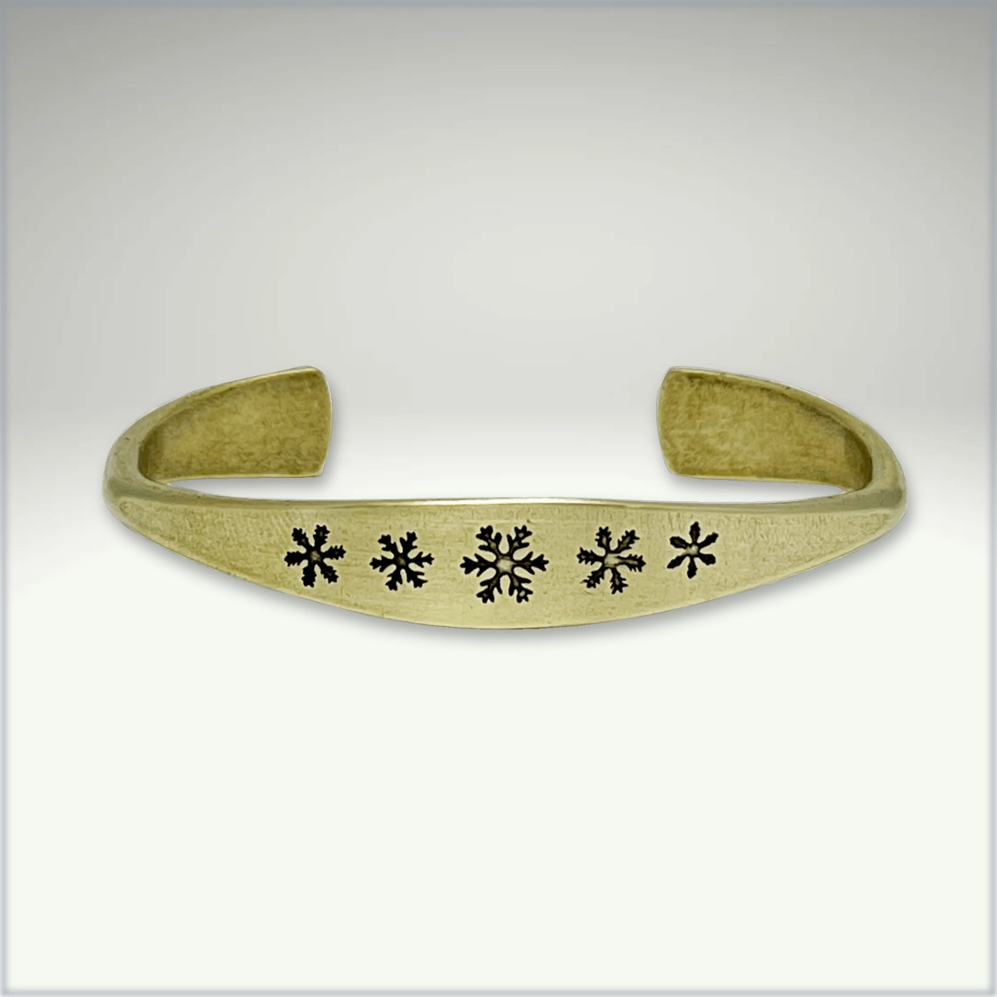 Powder Signet Cuff Bracelet