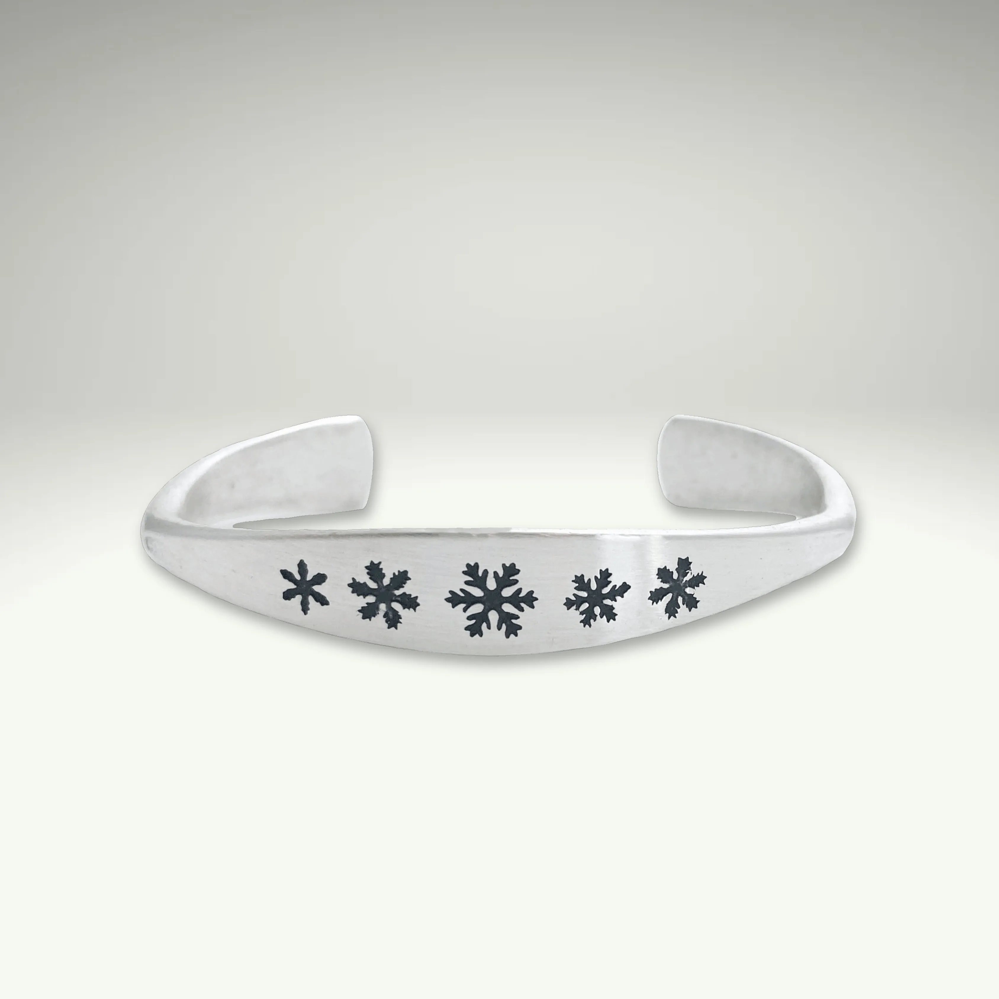 Powder Signet Cuff Bracelet