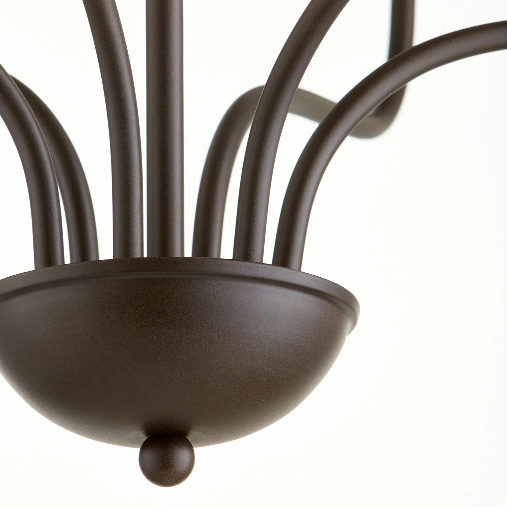 Quorum 6041-6-86 Chandelier - Oiled Bronze