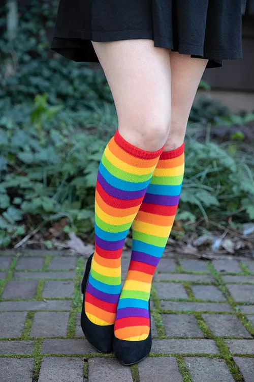 Rainbow Toe Socks