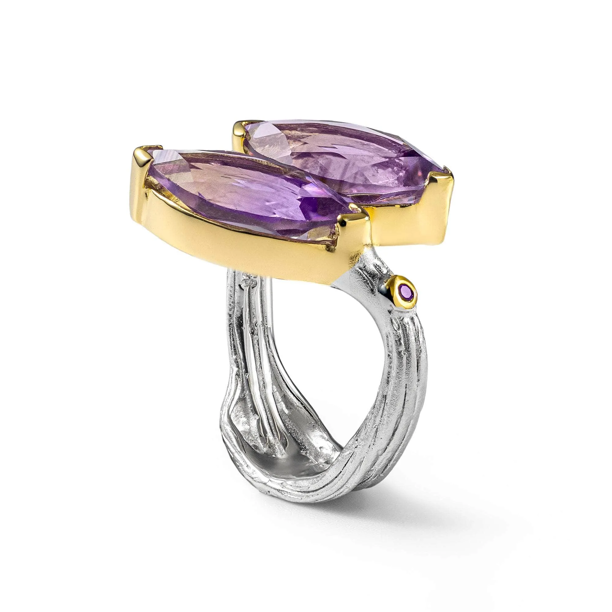 Rauge Amethyst Ring