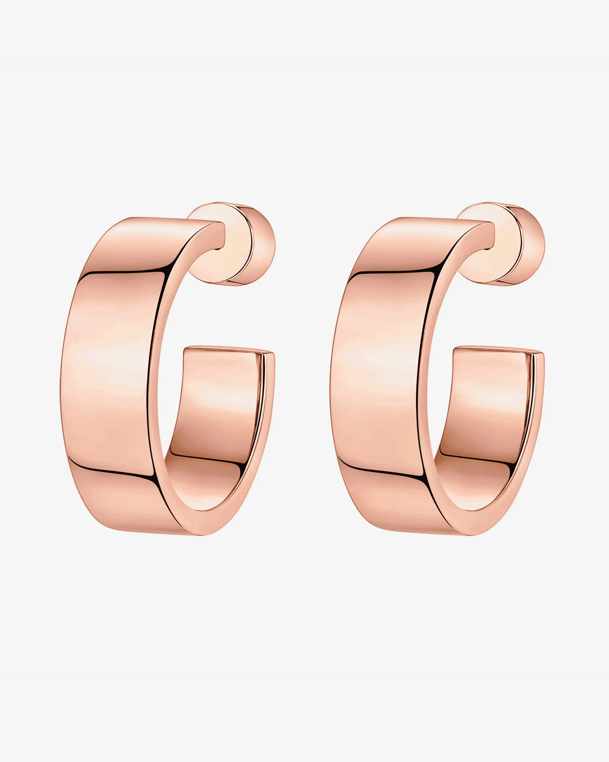 Squared Edge Hoops