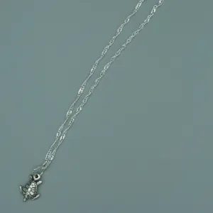 Sterling Silver Sea Turtle Anklet