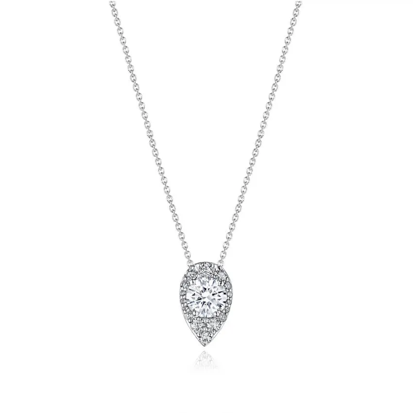 Tacori 17" Pear Bloom Diamond Necklace FP811SRDPS65