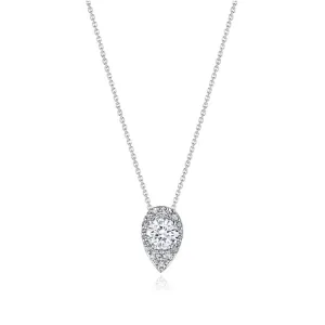 Tacori 17" Pear Bloom Diamond Necklace FP811SRDPS65