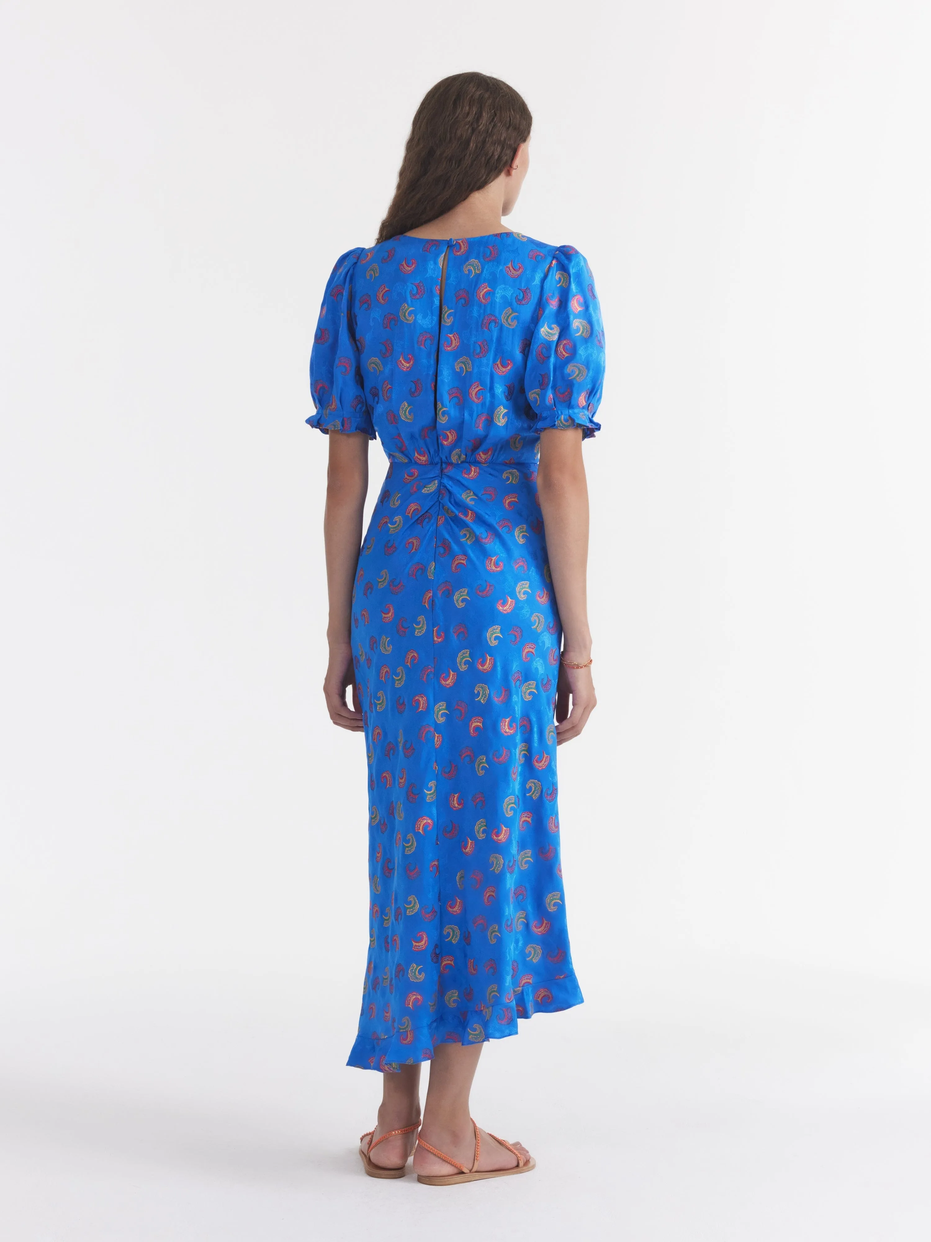 Vida D Dress in Lapis Multi